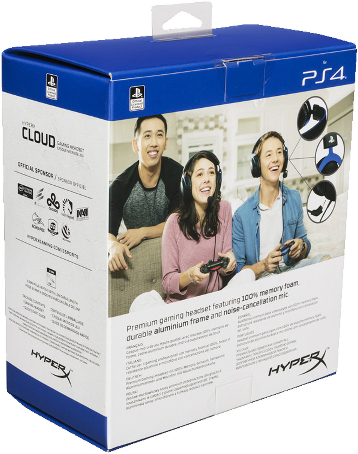 HyperX Casque gamer Cloud Blue PS5 pas cher 