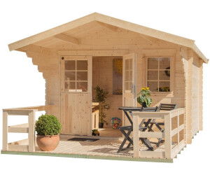 Luoman Lillevilla 465 Mit Vordach Terrasse 500 X 360 Cm Ab 1 869 99 Preisvergleich Bei Idealo De