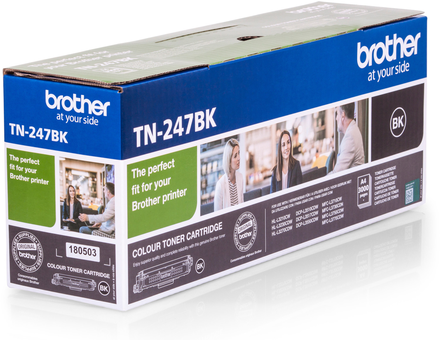 Brother Pack TN247 TN247CMYK - Pack 4 Cartouches Originales