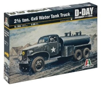 Italeri 2 ½ ton. 6x6 Camion citerne (201)