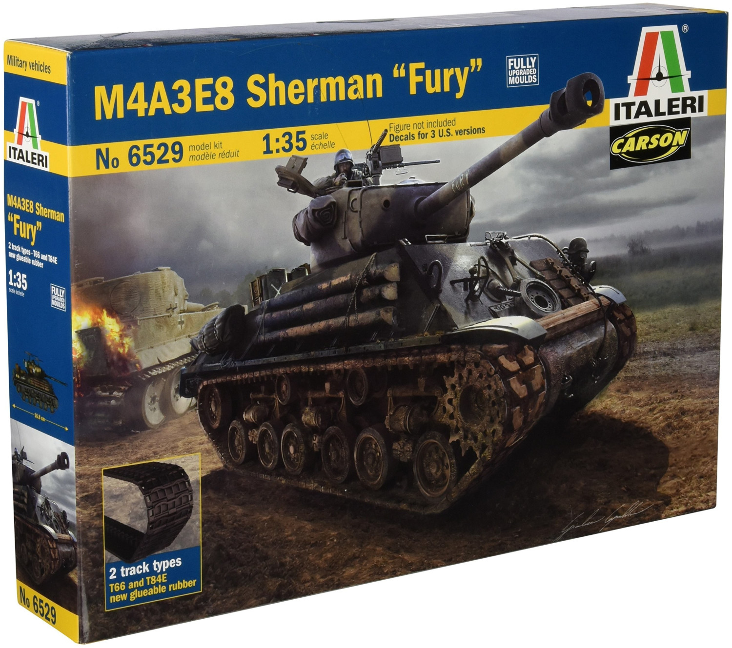 Italeri M4A3E8 Sherman « Fury » (6529)