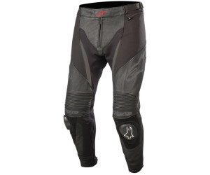 Berik Track Motorrad Lederhose Schwarz//Wei/ß 54