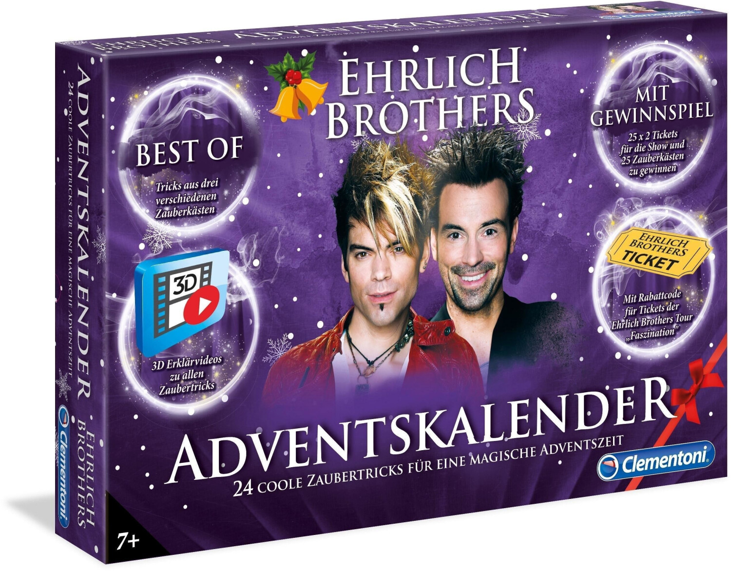 Clementoni Advent Calendar of Magic Ehrlich Brothers 2018