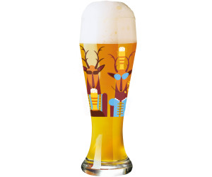 Frühjahr 2... Ritzenhoff Weizenbierglas 0,5 l mit Bierdeckeln Kurz Kurz Design 