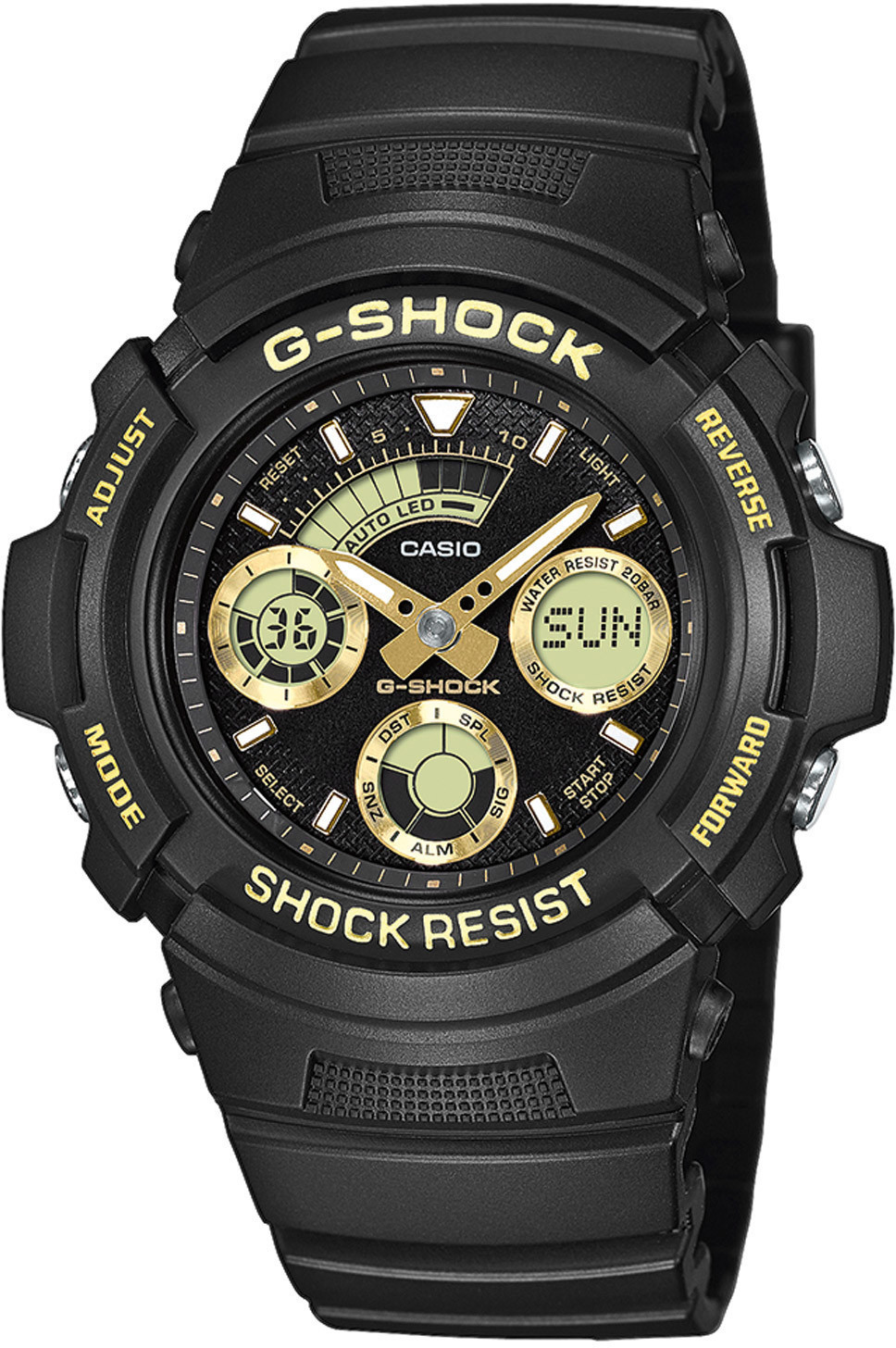 g shock shock resist aw 591