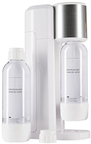 Levivo Water Carbonator & 2 bottles white