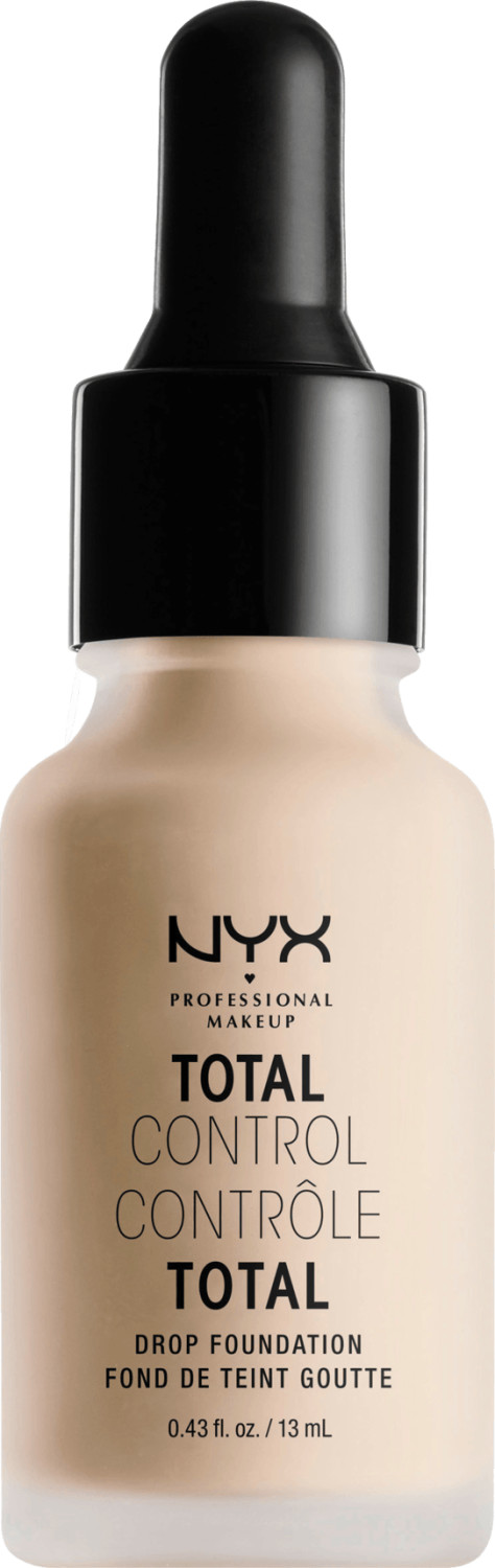 NYX Total Control Drop Foundation 02 Alabaster (13 ml)