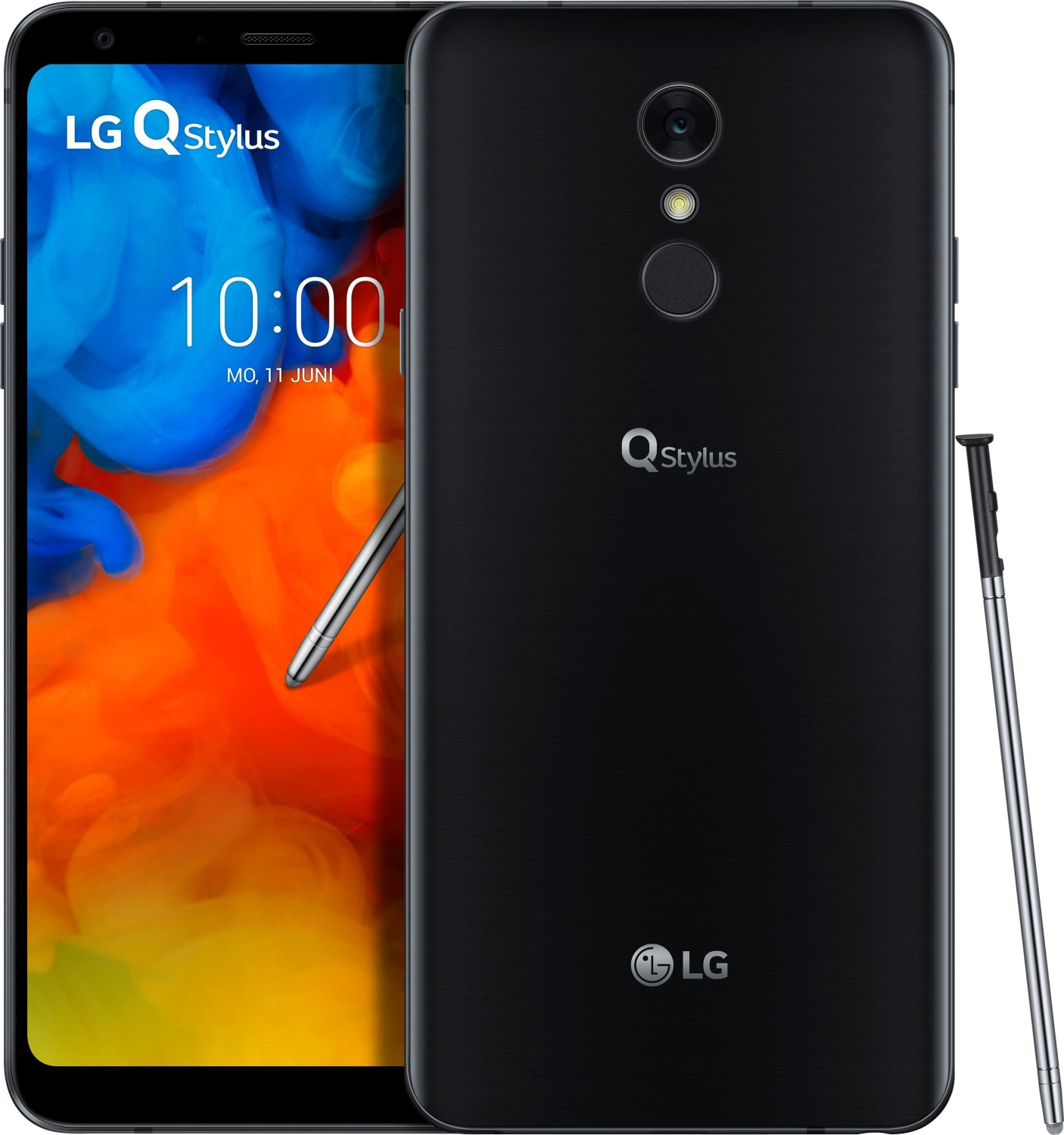 LG Q Stylus noir
