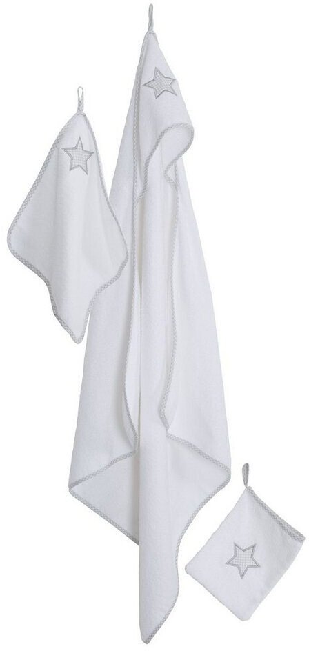 Roba 3 Pack Hood Towel - Little Stars