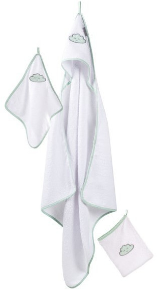 Roba 3 Pack Hood Towel -  Happy Cloud