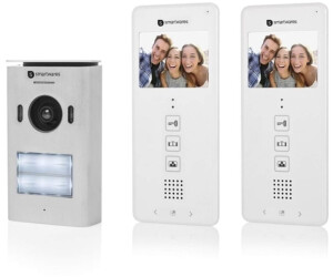 Smartwares DIC-22122 Videotürsprechanlage 2-Familien 