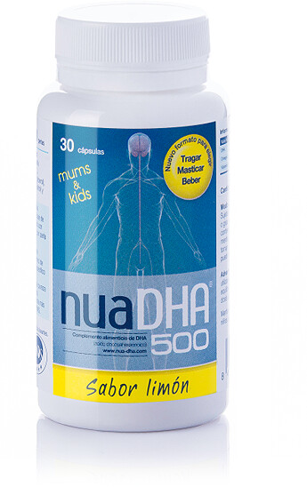 Nua DHA 500 lemon (30 caps)
