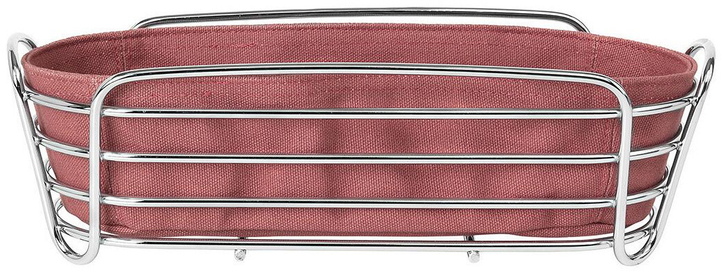 Blomus Breadbasket Delara 32 x 14 cm Withered Rose red