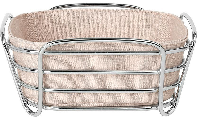Blomus Delara bread basket 20 x 20 cm dust rose