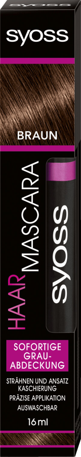 syoss hair mascara 16ml ab 4 95