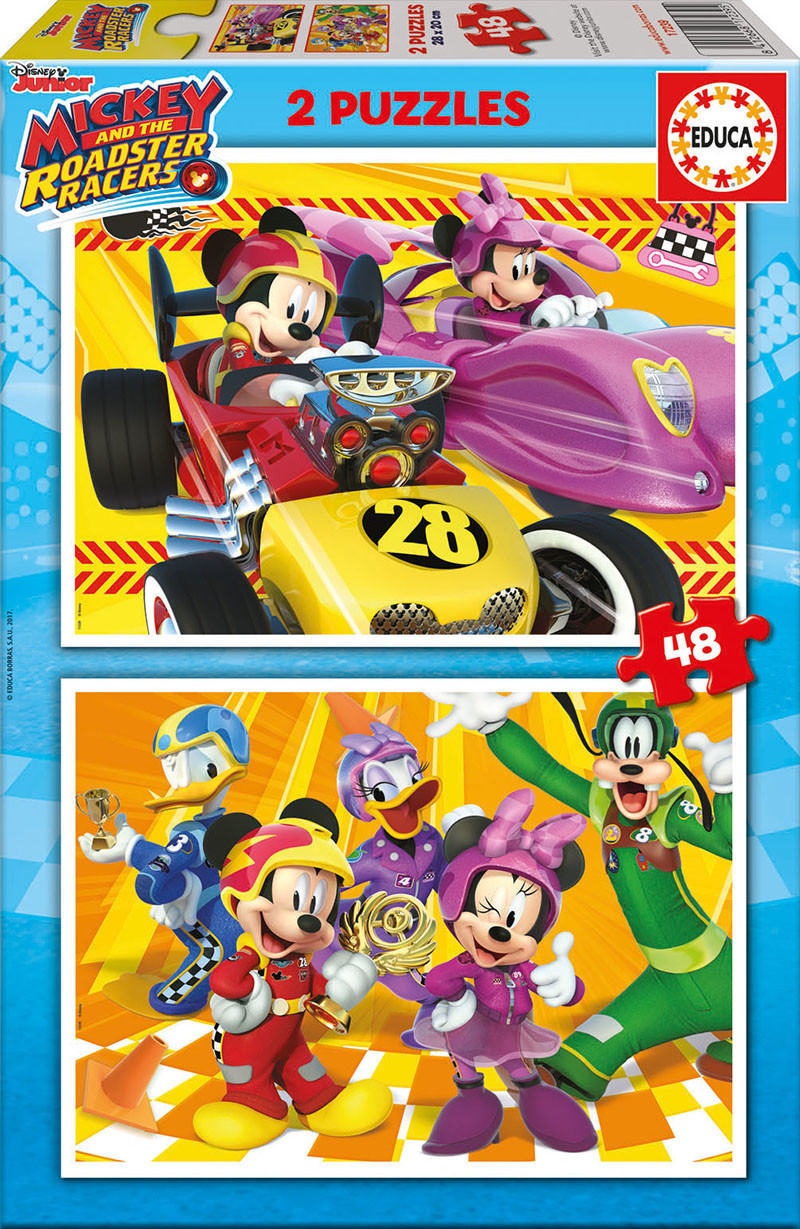 Educa Borrás Mickey and the Roadster Racers (17239)