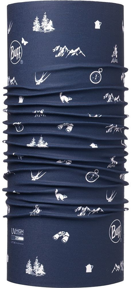Buff High UV Tubular campfire dark navy