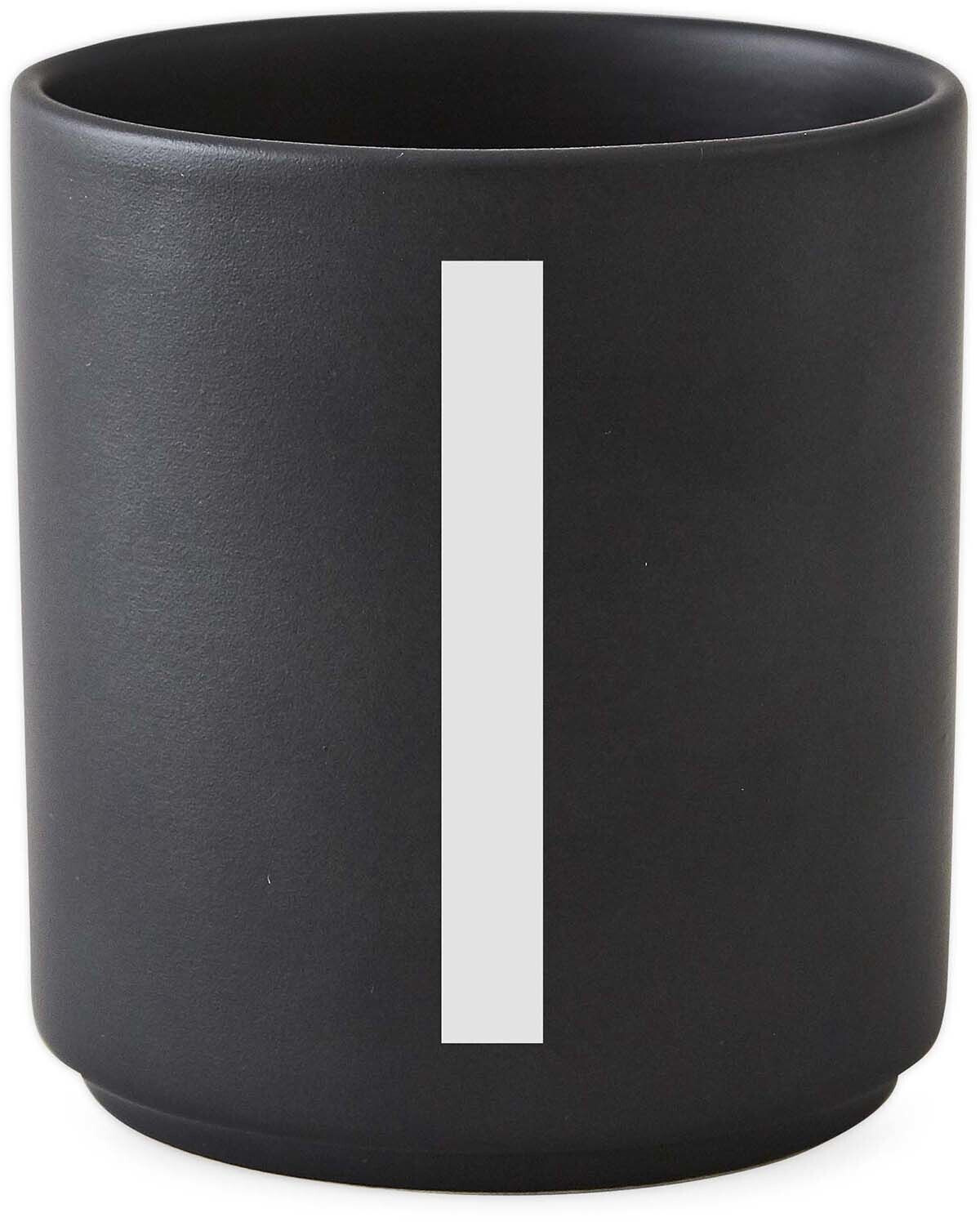 Design Letters AJ Mug Porcelain Black I Design Letters black / white