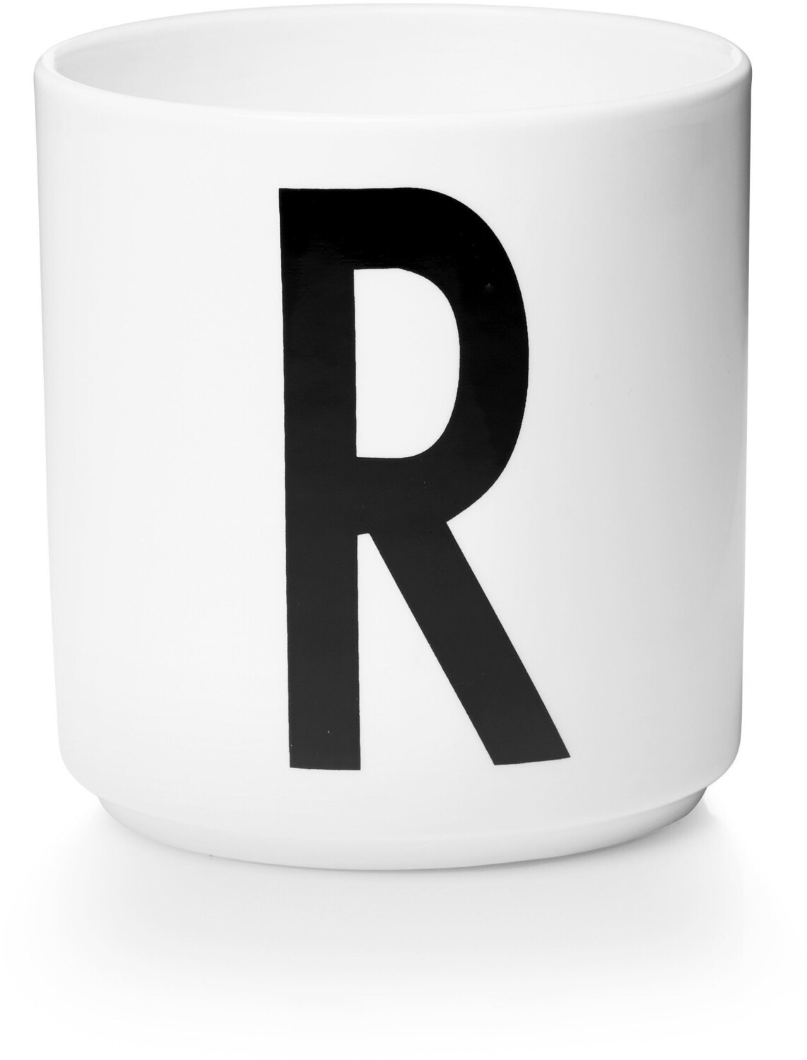 Design Letters AJ Letters Mug Porcelain R Design Letters white / black