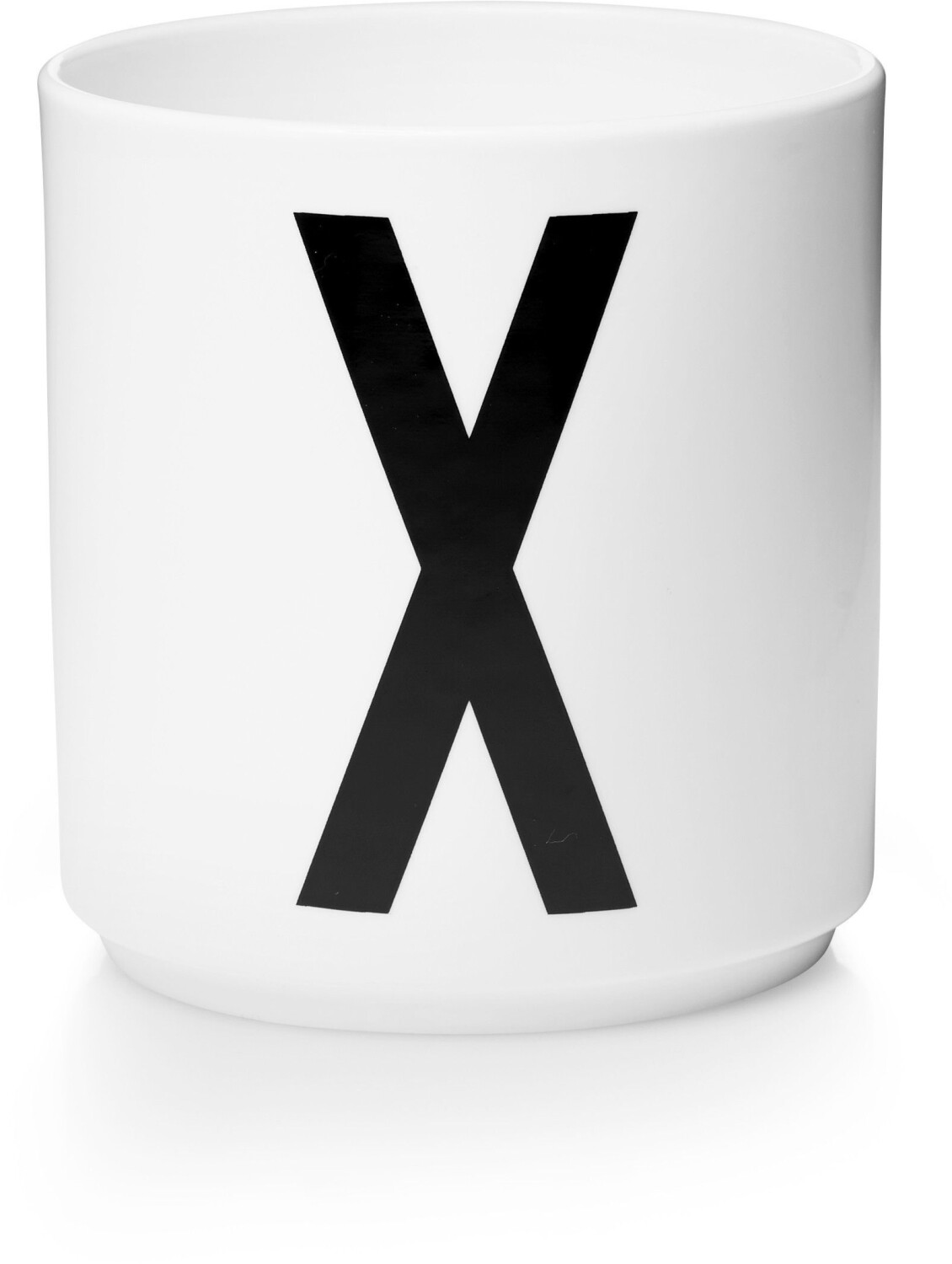 Design Letters AJ Letter Mug Porcelain X Design Letters white / black