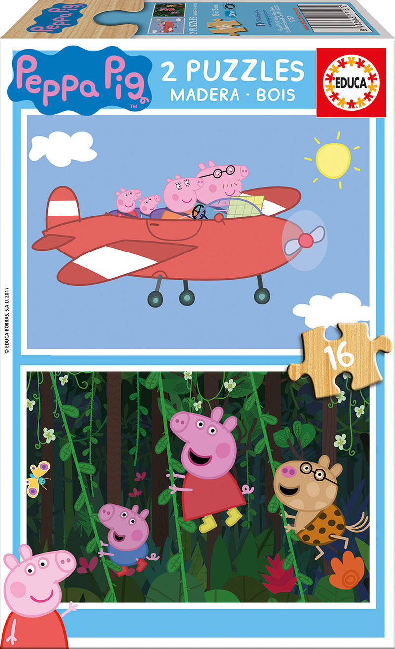 Educa Borrás Peppa Pig 2 x 16 (17157)