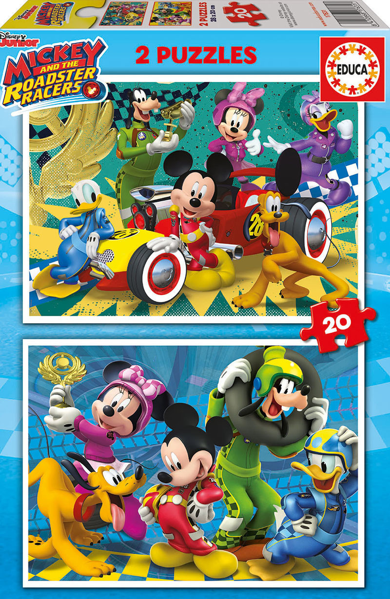 Educa Borrás Mickey and the Roadstar Racers (17631)