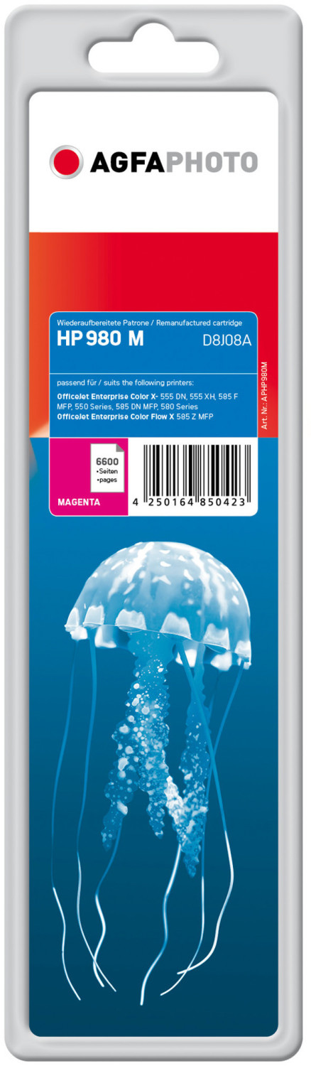 AgfaPhoto APHP980M pour HP 980 magenta