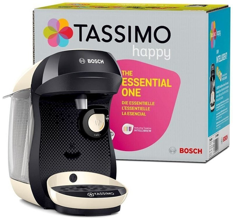 BOSCH - TASSIMO - T10 HAPPY - Cafetera multi-bebida de vainilla