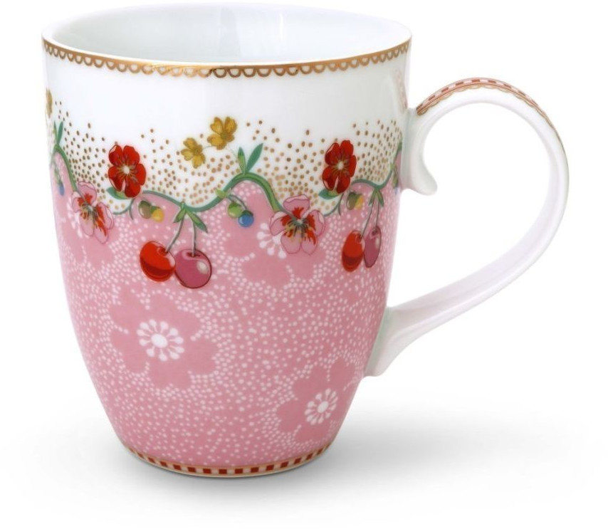 PiP Studio Cherry Mug big pink 350ml