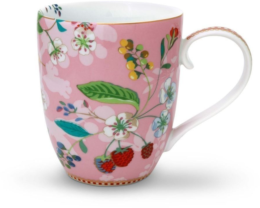 PiP Studio Hummingbirds Mug XL pink 450 ml