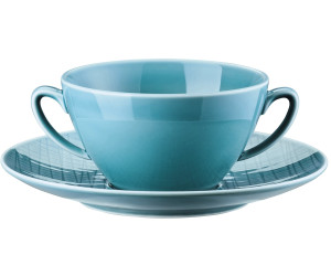 Rosenthal Mesh Colours Becher – 0,35 L Henkelbecher In Aqua, Spülmaschinenfest