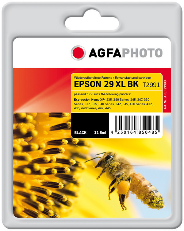 AgfaPhoto APET299BD pour Expression 29XL noir