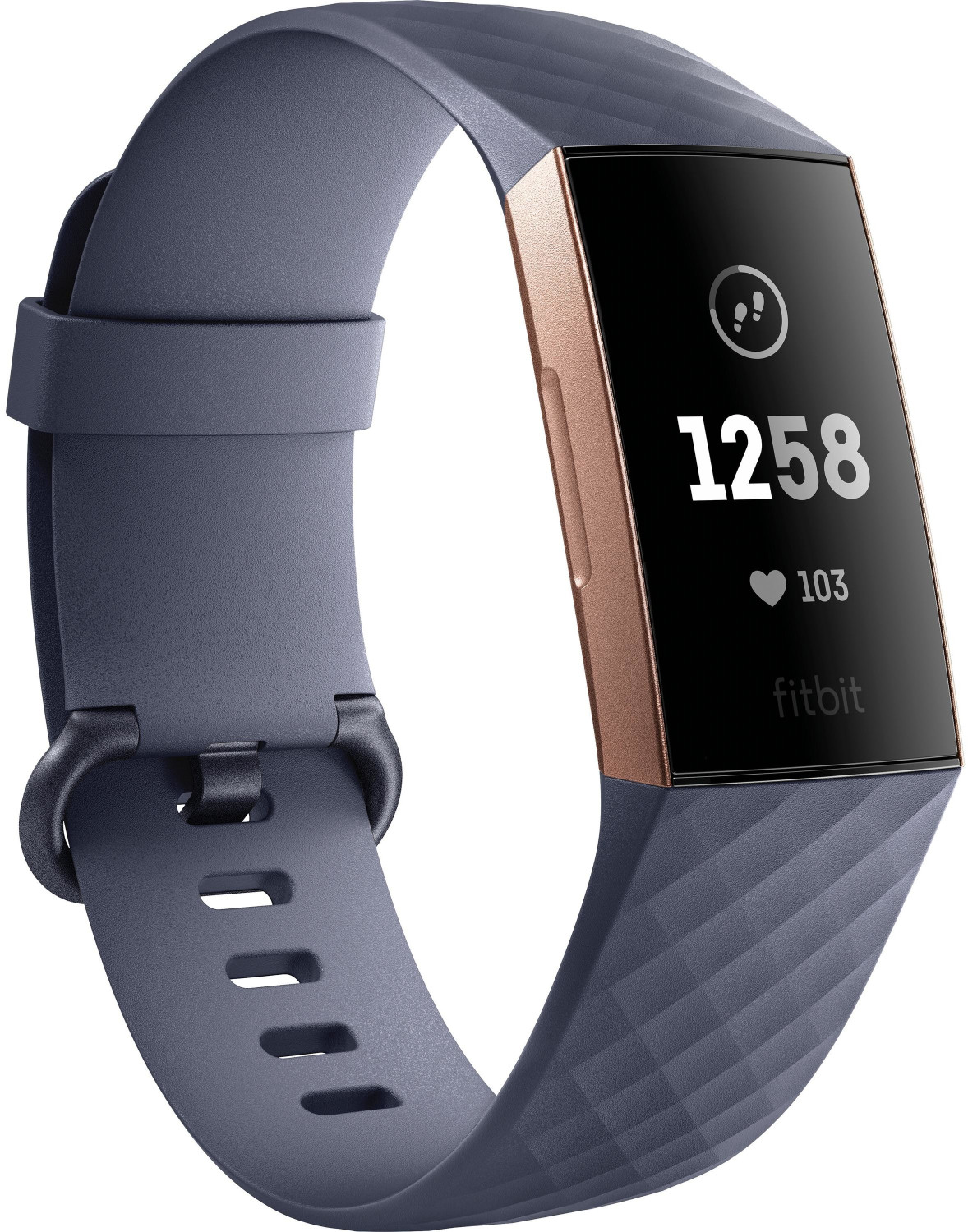 Buy Fitbit Charge 3 Blue Grey Rose Gold from 74.44 Today Best Deals on idealo
