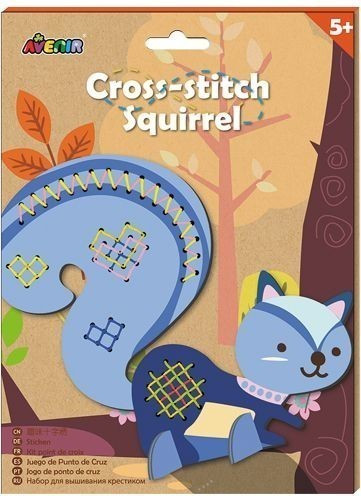 Avenir Kids Cross Stitch Squirrel