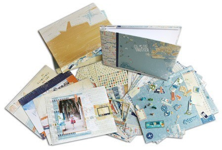 Toga Kit Scrapbooking globe-trotter
