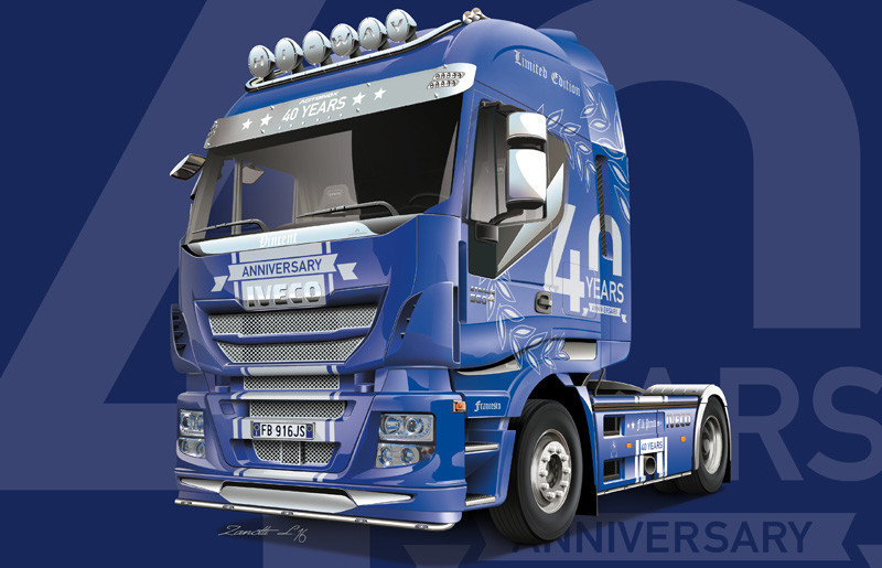 Italeri Iveco Hi-Way 40th Anniversary (3919)