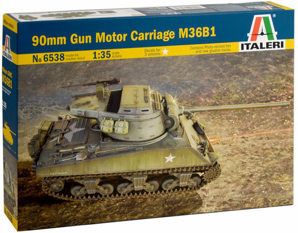 Italeri 90 mm Gun Motor Carriage M36B1 (6538)