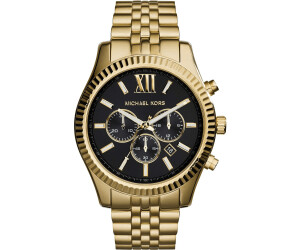 Michael kors large lexington chronograph hot sale bracelet watch 45mm