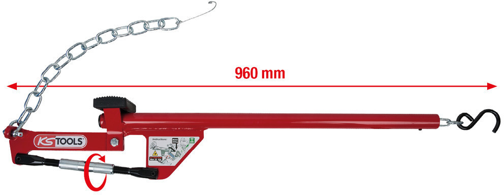 KS Tools Universal-Achshebel mit Kette, 960mm ab € 170,80