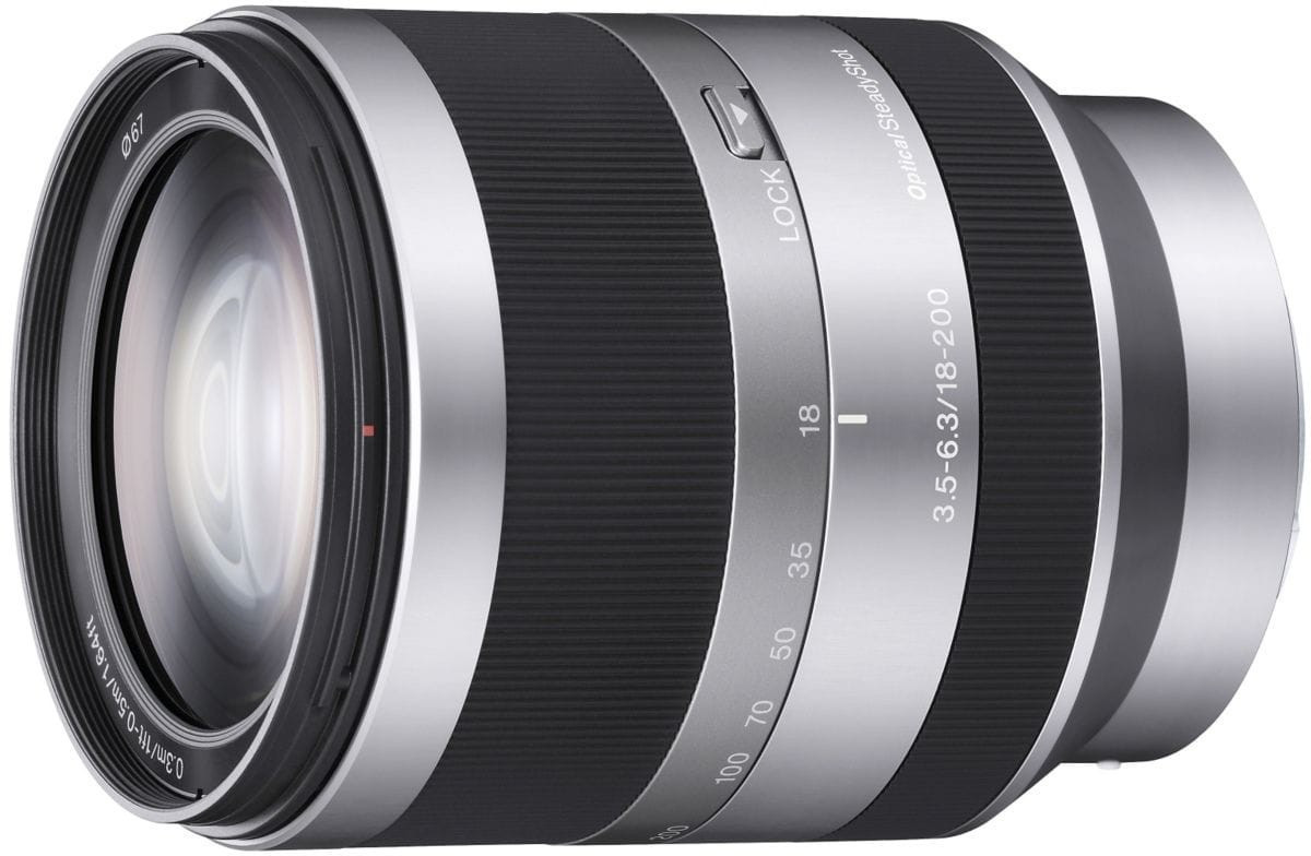 Sony E18-200mm f3.5-6.3 (SEL-18200) black