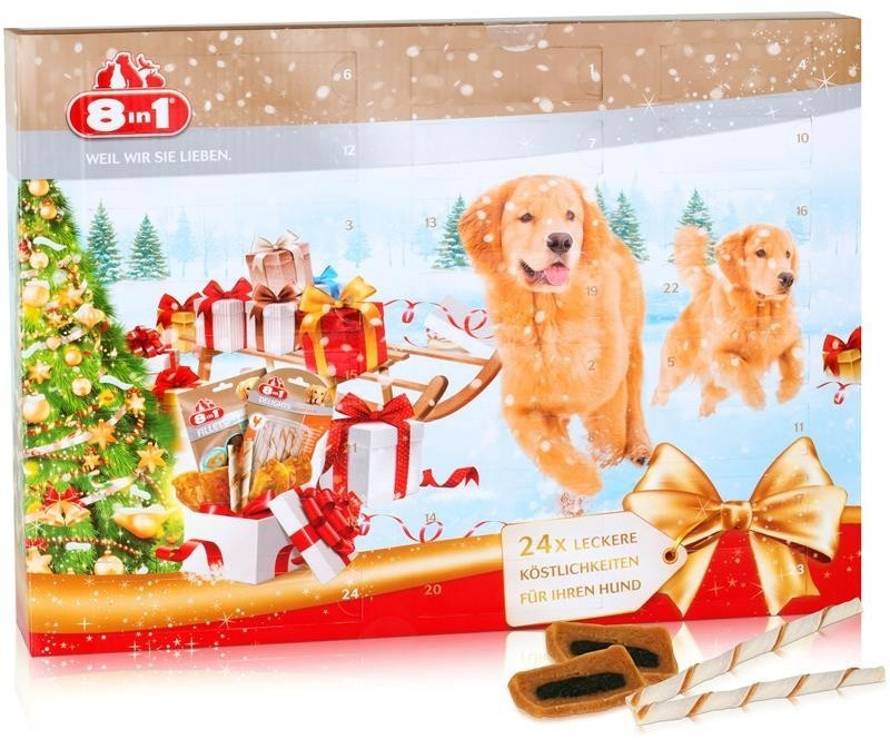 8in1 Advent Calendar for Dogs 2018