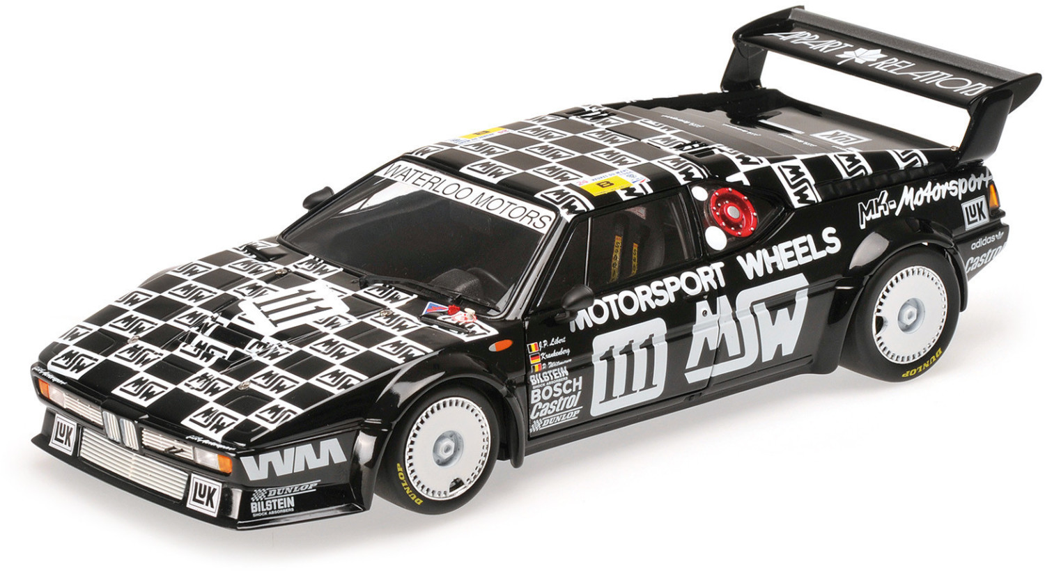 Minichamps BMW M1 MK Motorsport 24h du Mans 1986