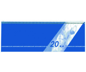 Glocken Querkalender Blau 2019