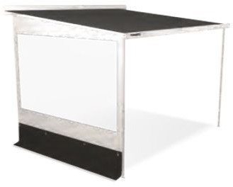 markisen vorhang wohnmobil View Blocker Sonnenschutz, 2.4m x 3m Winddurchlässige Vorderwand Farbe:Hellmint Deckenschlafsack Wolle Camp Comfort rolli
