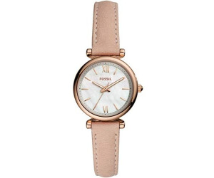 Fossil Uhr Damenuhr Carlie Mini Leder Marine Fossil Carlie Mini Ab