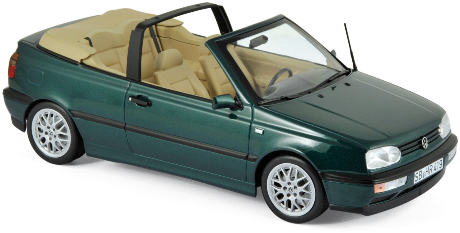 Norev Volkswagen Golf Cabriolet 1995 vert métallisé 1:18 (188431)