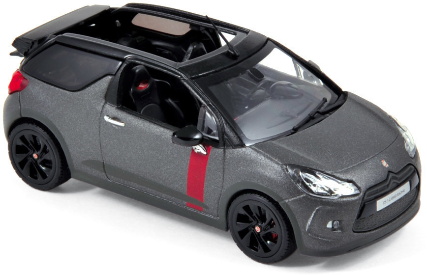Norev Citroën DS3 Cabrio Racing 2014 gris mat 1:43 (155295)