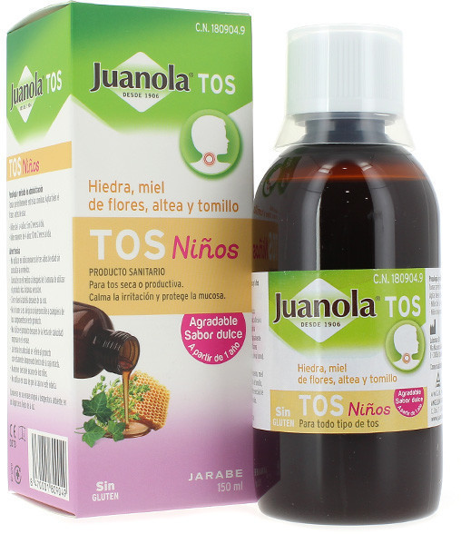 Juanola jarabe para la tos niños (150 ml) desde 7,50 €