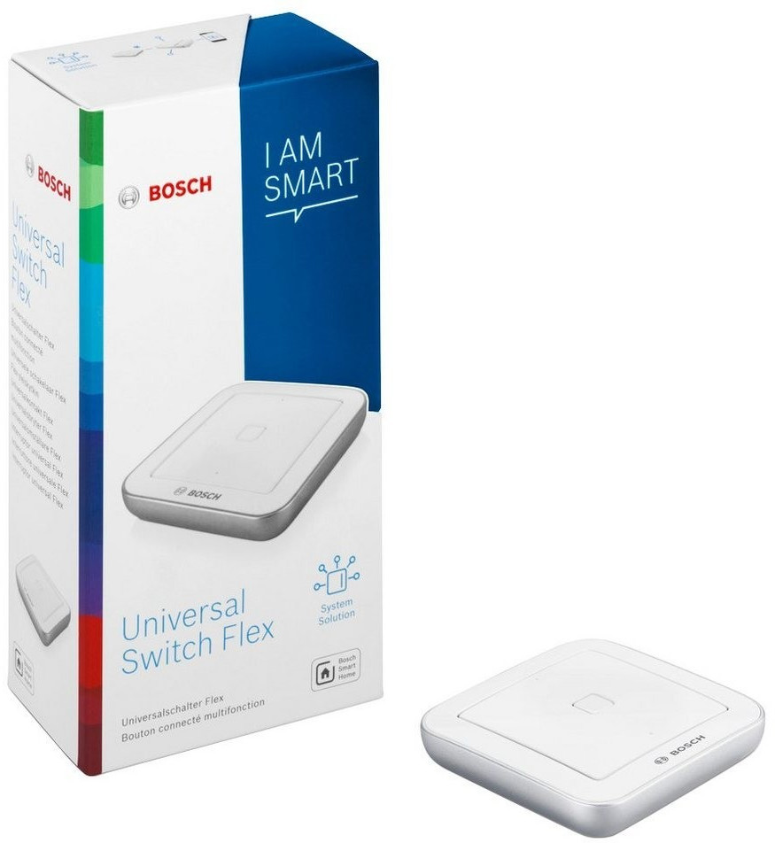 NEU Bosch Smart Home Universalschalter Flex Knopf Taster Schalter Weiß  4057749657848