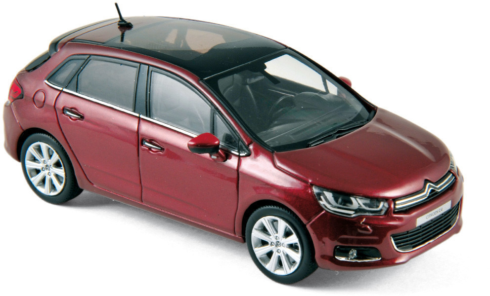 Norev Citroën C4 2015 rouge Babylone